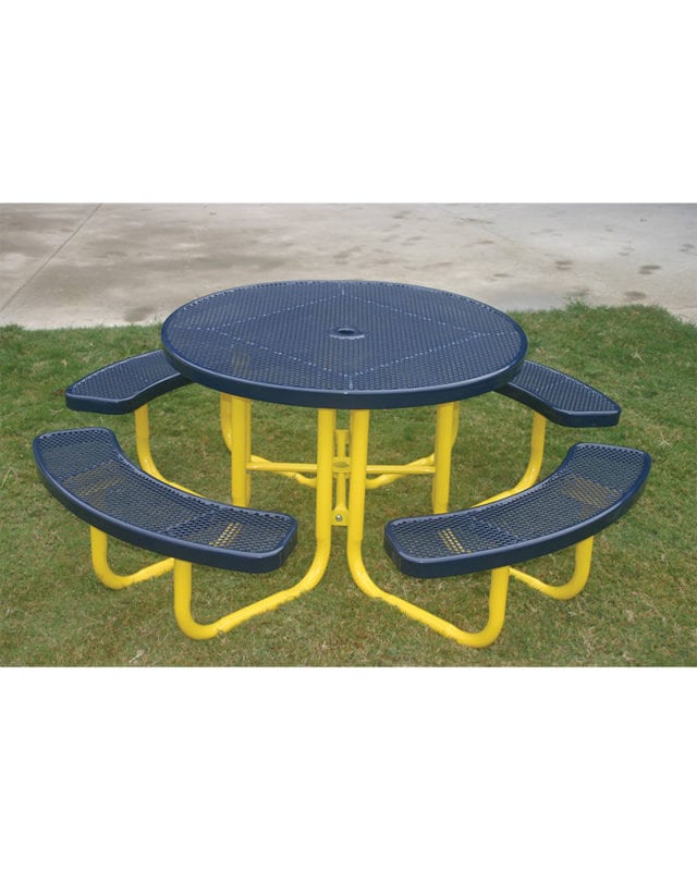 46 Round Portable Picnic Table ParkTastic Park Warehouse