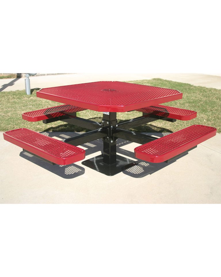 Octagon Pedestal Picnic Table Parktastic Park Warehouse