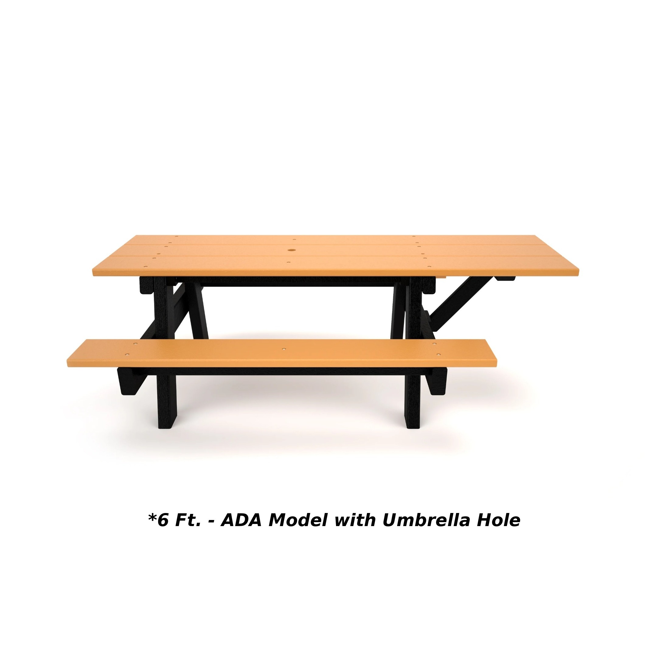 A-Frame Recycled Plastic Picnic Table - Park Warehouse