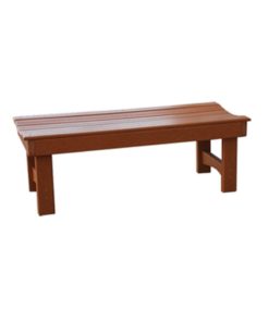 6ft Simple Style Bench With Back Wooden Park Warehouse