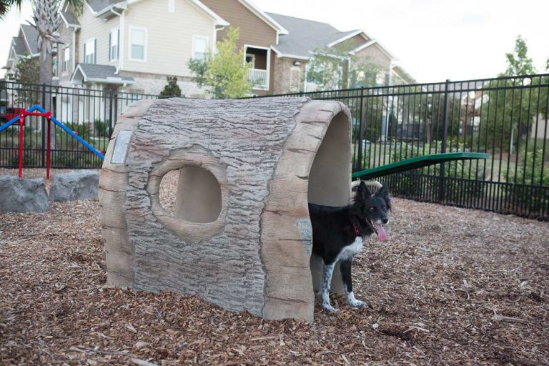 Nature Bark Log Tunnel Dog Park Equipment Park Warehouse
