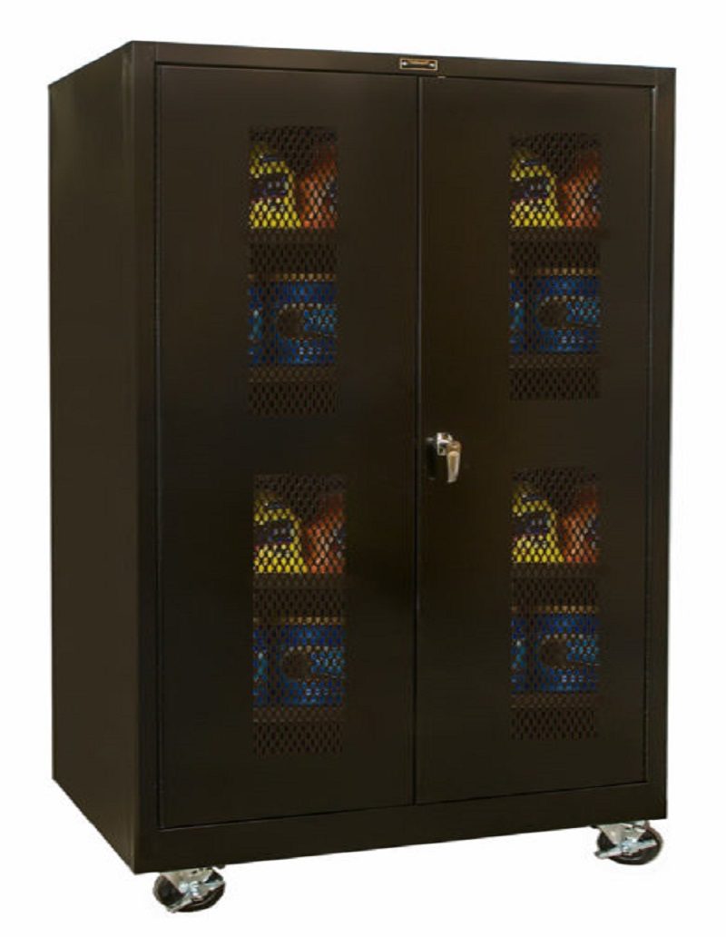 400 Series Mobile Ventilated Storage Cabinet Double Ventilated