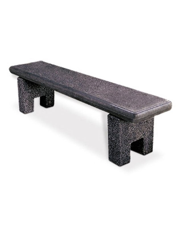 Flat Concrete Bench - 6ft - Park Warehouse