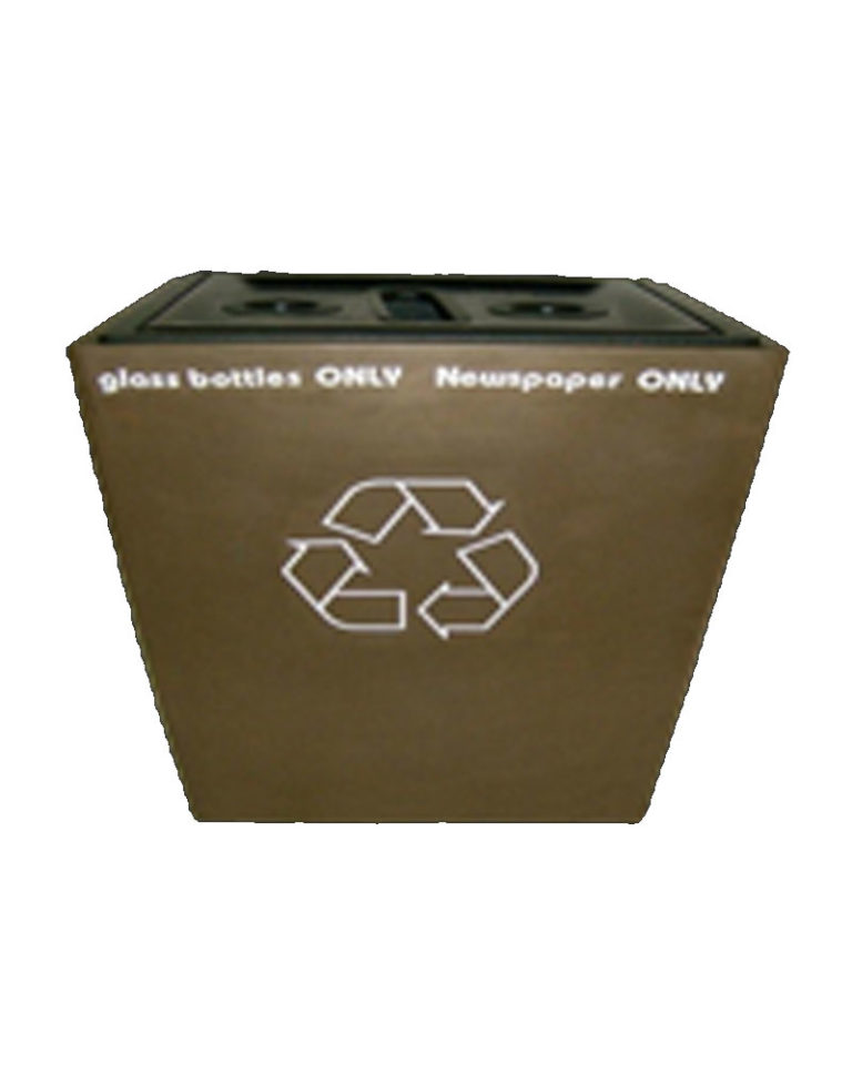 St Louis Molded Fiberglass Recycling Receptacle Container 14