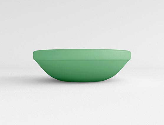 Low Bowl Round Polymer Resin Planter Standard Colors Park 133 99