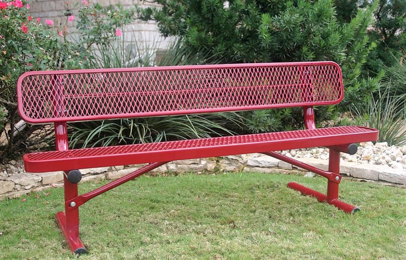 Standard Heavy Duty Park Bench Park Warehouse