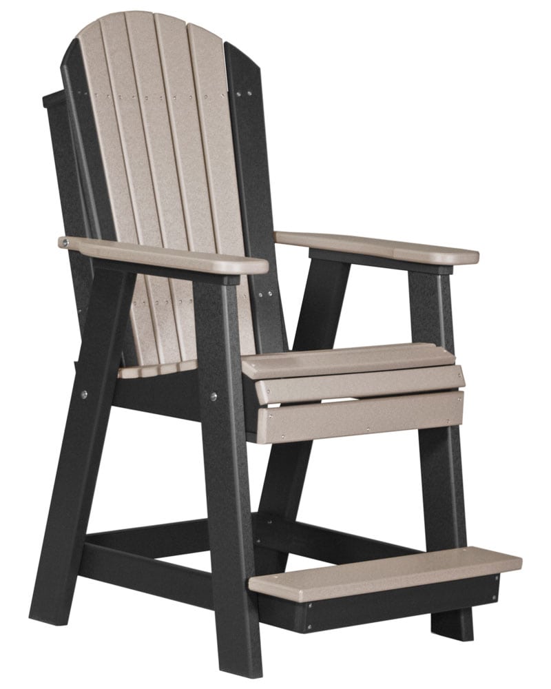 adirondack balcony chair - high density polyethylene