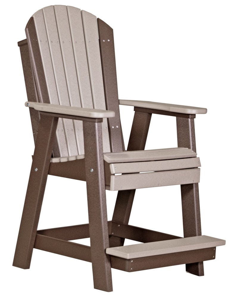 Adirondack Balcony Chair - High Density Polyethylene ...