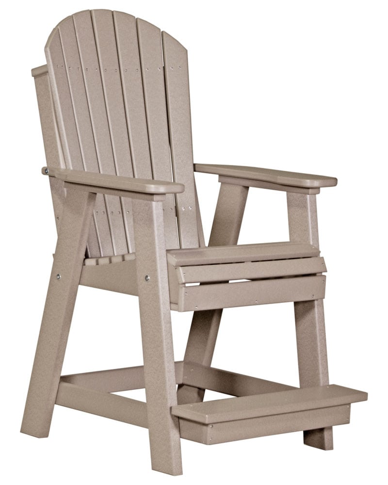 adirondack balcony chair - high density polyethylene