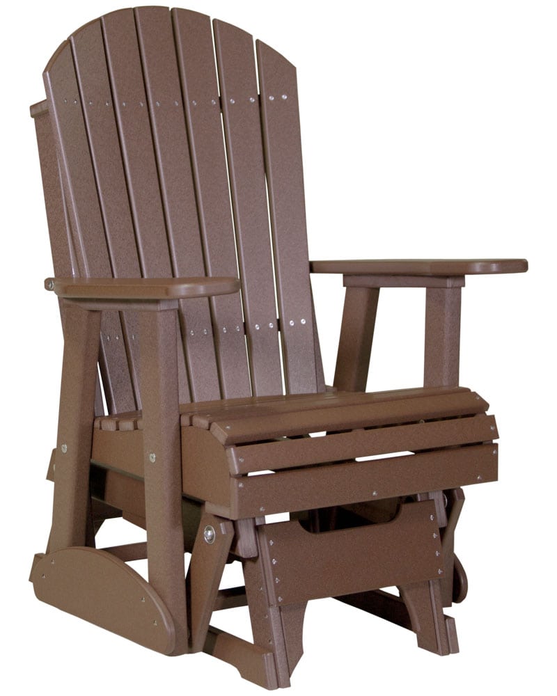 Adirondack Glider Chair - 2ft - High Density Polyethylene ...