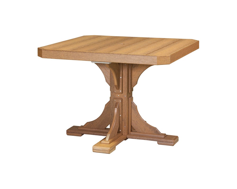 Square Table - 41in Table Top - High Density Polyethylene - Park Warehouse