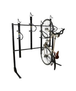 freestanding vertical bike rack