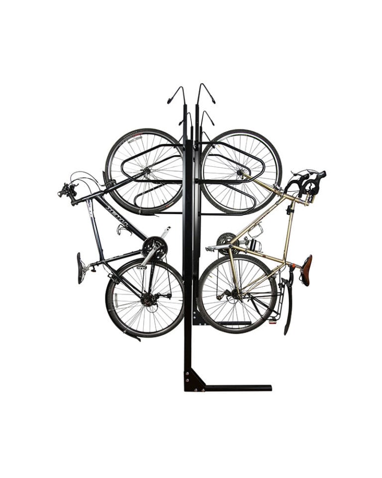 Double Sided Vertical Bike Rack Park Warehouse