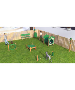 Best In Show Dog Kit Reycled Plastic Agility Course Park