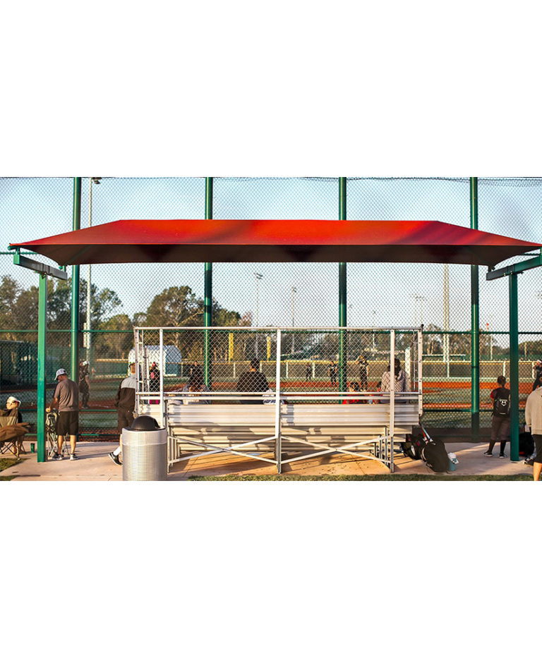 Bleacher Shade Structures Park Warehouse