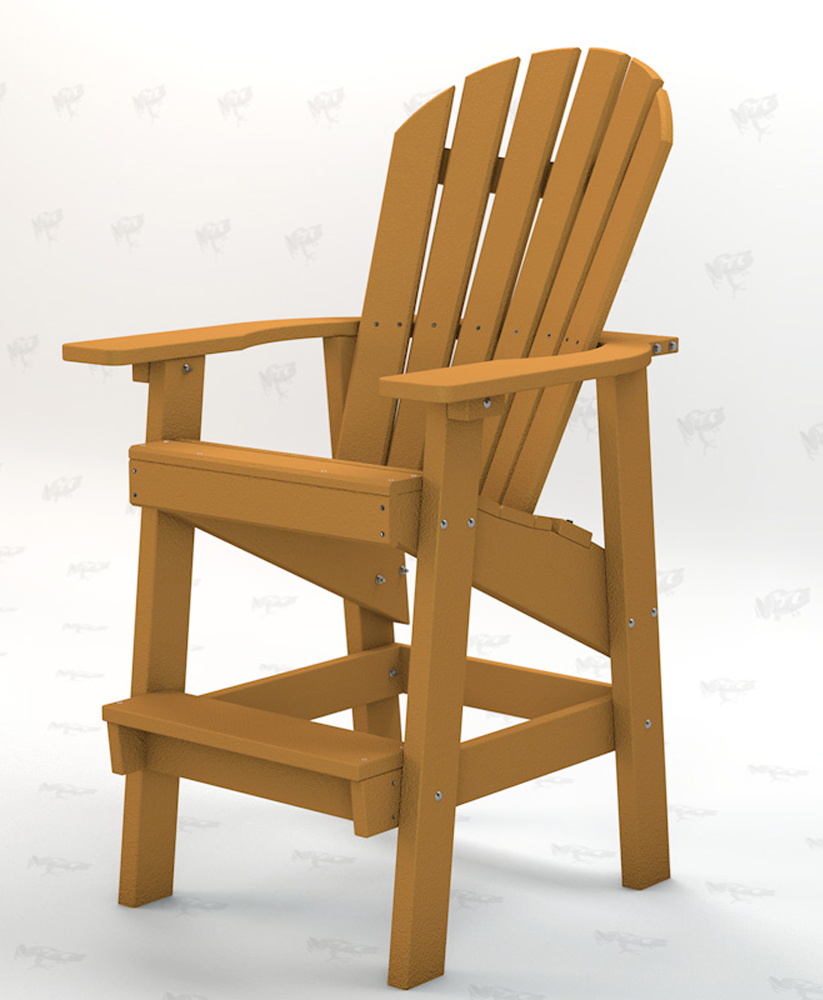 Clearwater Series Adirondack Chair Recycled Plastic Park