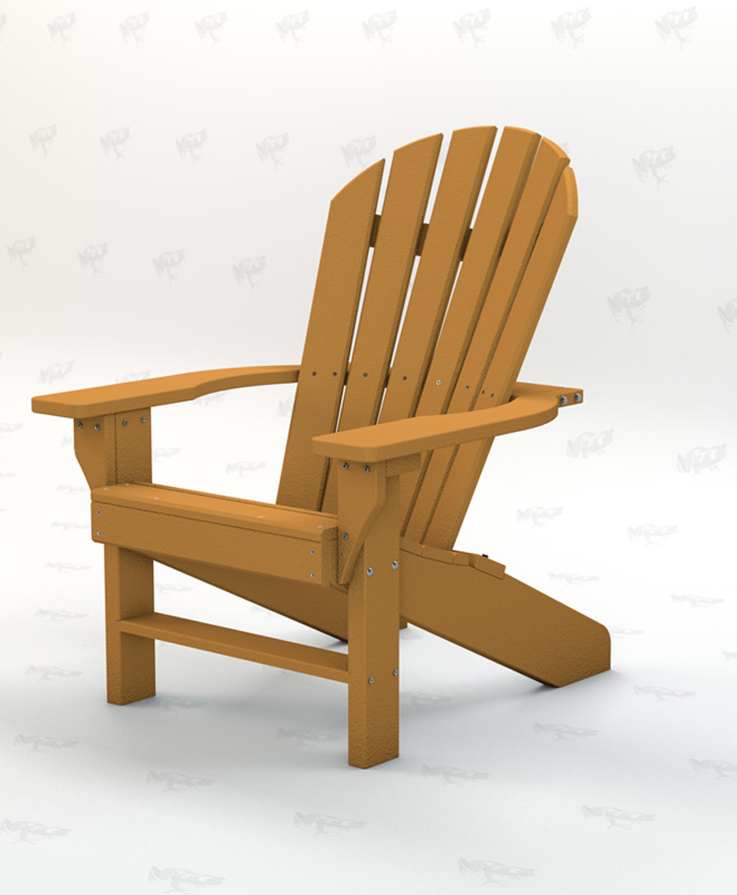 Seaside Series Adirondack Chair Recycled Plastic Park